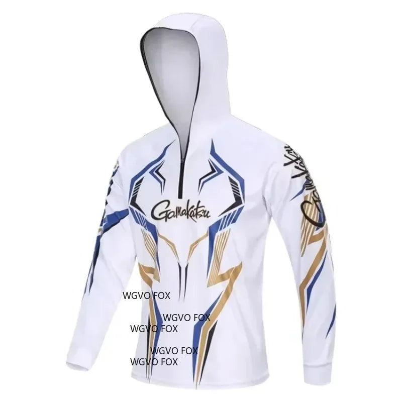 Fishing Clothing Long Sleeve Outdoor Breathable 5XL Fishing Shirts Anti UV Quick-Drying Cycling Hunting Hiking Clothes
