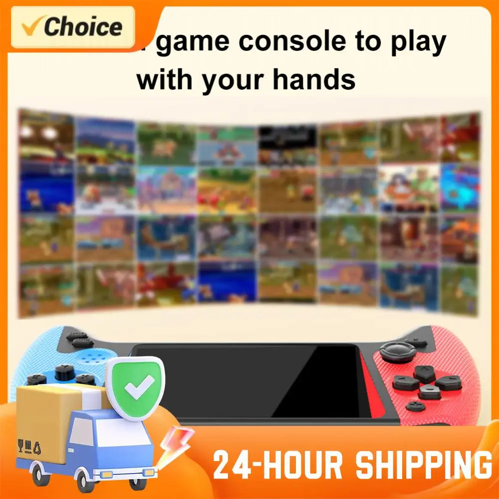 Retro Handheld Video Game Arcade Console 3.5inch LCD Screen Built-in 500 Games Portable Game Player TV Connect Nostalgic Console