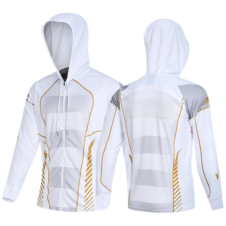 Fishing Clothing Summer Outdoor Sports Long Sleeve Breathable Quick Drying  Fishing Shirt Sunscreen Hiking Clothes