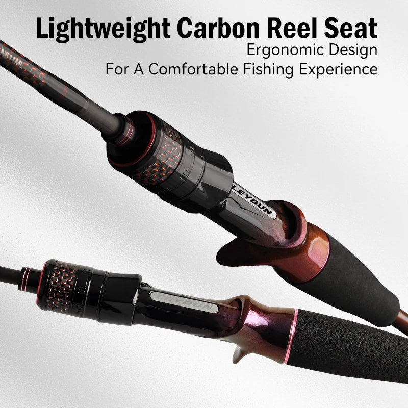 LEYDUN Franky Red Sea Bream Tyraba Fishing Rods 1.86m Super Light Full Solid Tip seawater Casting Rod Boat Seabream Fishing Rod