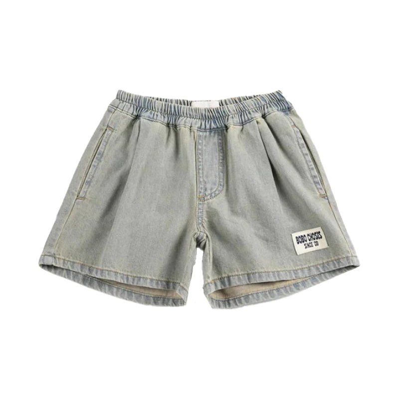 Summer 2026 New Kids T-shirt Shorts Set  Korean Boy Girl Letter Printed T-shirt Children's Casual Cute Short Sleeves Kids Tops