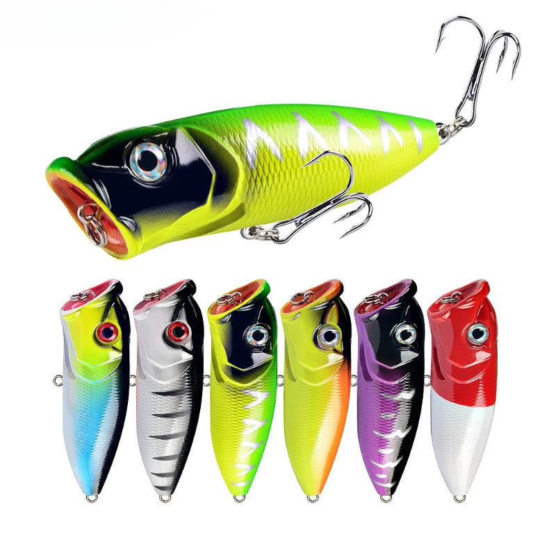 6.5cm 10g Lure Bait Floating Water Bead Wave Climbing Bionic Vibrating Swing Temptation Top Water Temptation Bass Predatory Bait