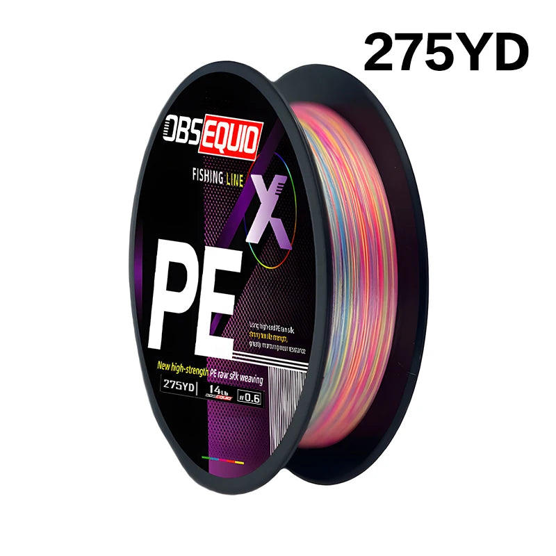 OBSEQUIO Multifilament PE Braided Fishing Line 150m/200m/250m Japan Smooth X8 Strands Sea Spinning For Saltwater Freshwater Wire
