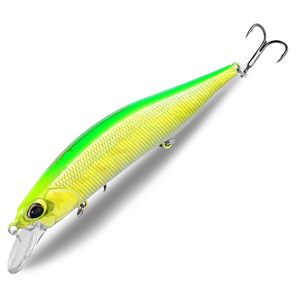 BEARKING 11cm 17g Depth0.8-1.6m Hot Model Fishing Lures Hard Bait 10Color For Choose Minnow Quality Professional Minnow