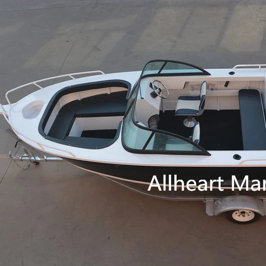 Aluminum Fishing Boat 5.2m/17FT Bowrider Boat with Outboard Engine