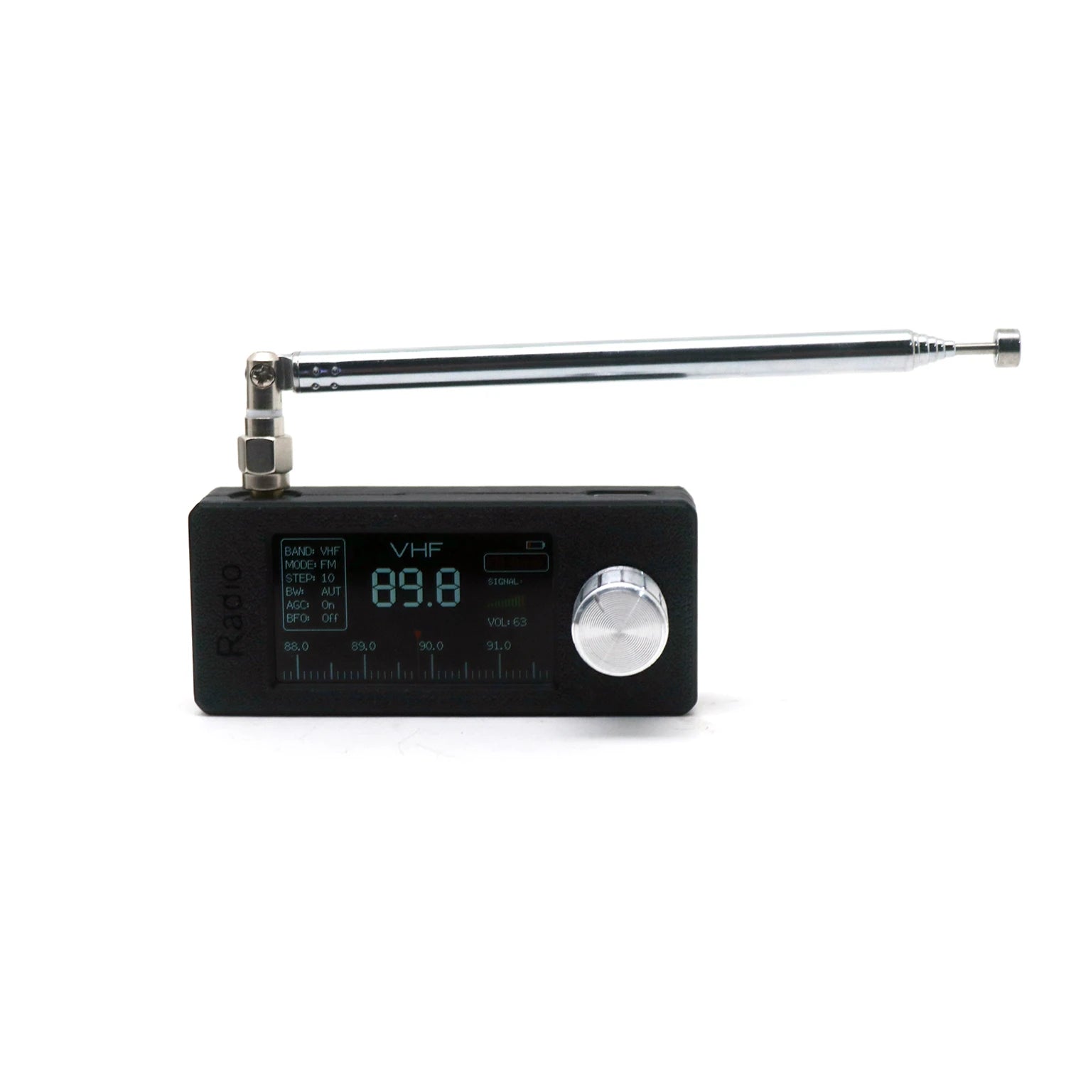 Digital Display SI4732 Receiver ESP32S3 Radio Full Band SW LW AM FM Radio station Broadcasts Antenna Adjustable volume portable