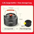 Outdoor Hiking Cookware Camping Cookware Boiling Water Teapot Frying Pan Equipment Portable Camping Pot Supplies Combination Set