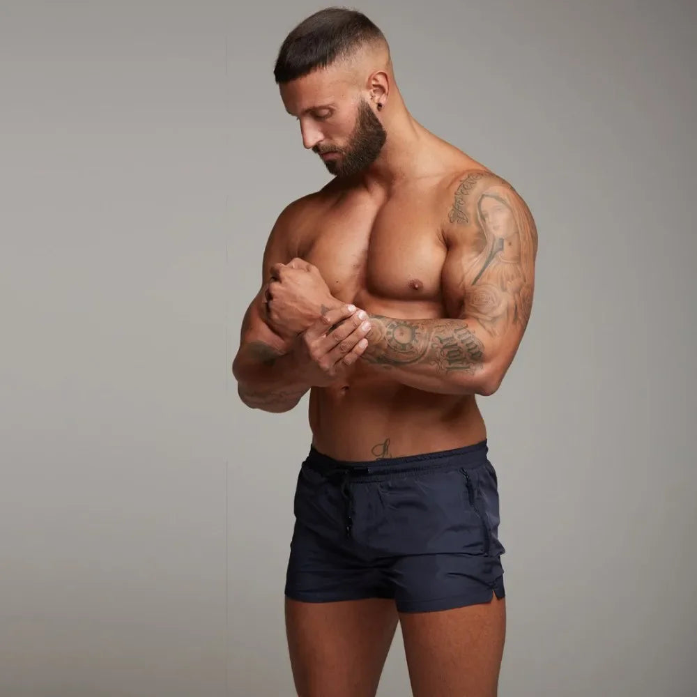 2022 New Mens Swimsuit Sexy Swimwear Men Swimming Shorts Men Briefs Beach Shorts Sports Suits Surf Board Shorts Men Swim Trunks