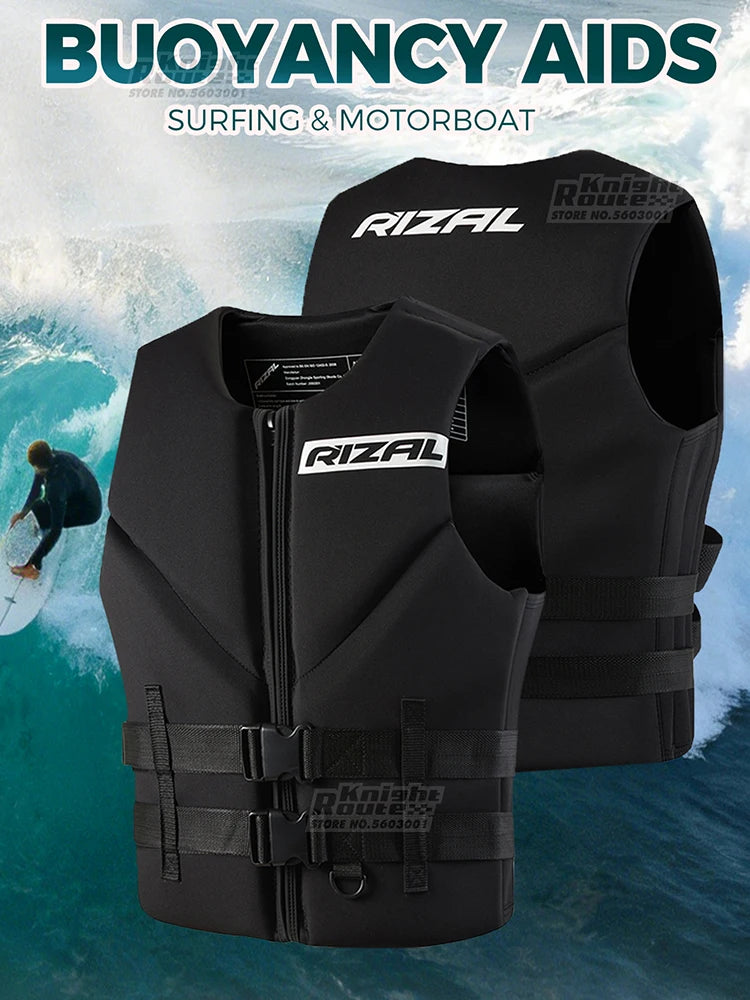 Buoyancy Vest - Adjustable, 50N+ Buoyancy, Summer Water Sports Gear for Men & Women, Suitable for Swimming, Pool, Beach