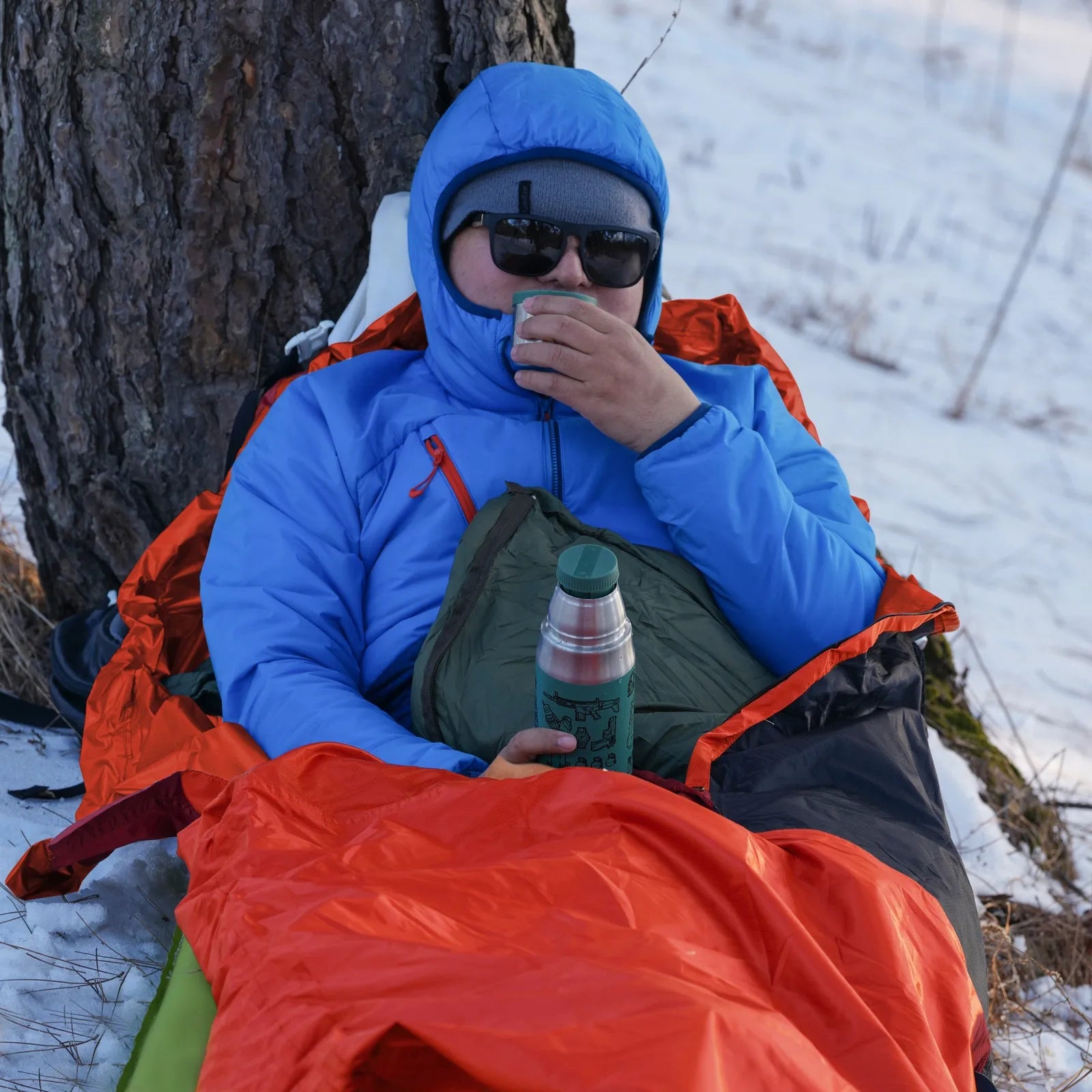 Outdoor Camping Portables Waterproofed Sleeping Bags Hiking Travel Emergencies Windproofed Heat Retention Sleep Bag Cover