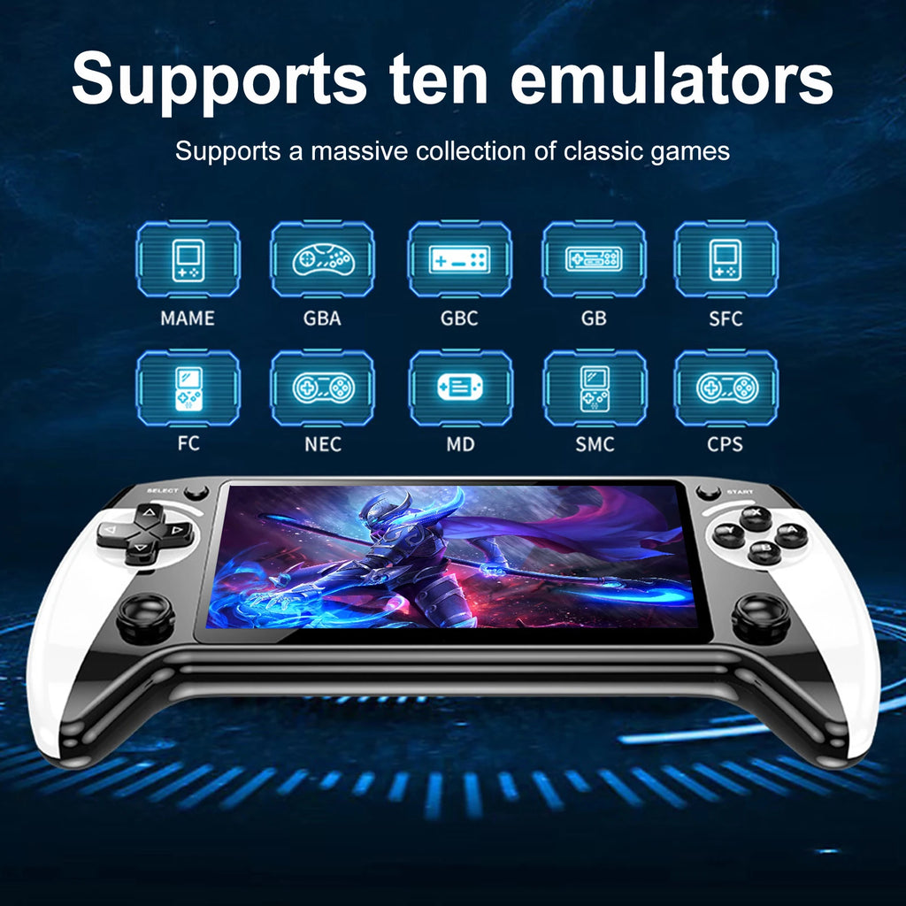 Handheld Game Console 5.5 Inch Screen Retro Handheld Video Game Console with 20000+ Games Game Player for Kids Adults