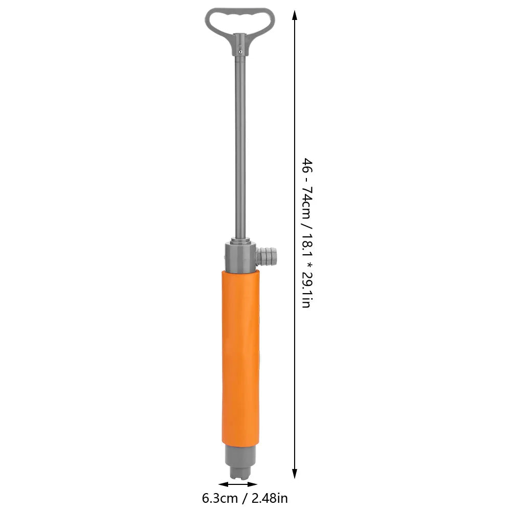 Floating Hand Bilge Pump for Kayak – Portable Manual Water Pump, Emergency Drain Tool for Boating, Canoe, Outdoor Survival