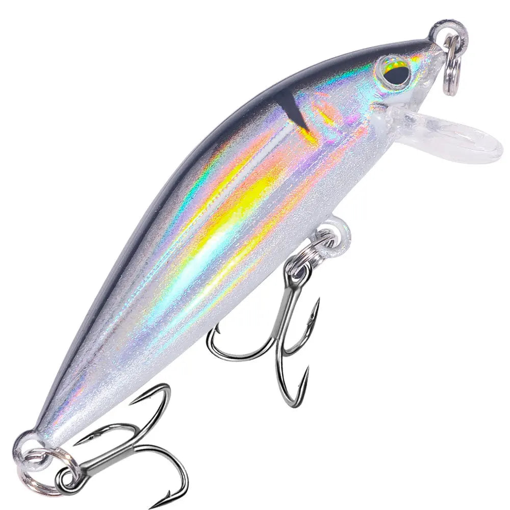 3GFloating Minnow Lua Lure5CMLength Freshwater Special Creek Fish Bass Crappie Mandarin Fish Horse Mouth Full Swimming Layer Bio