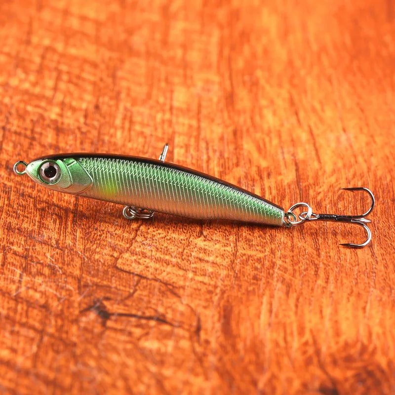 Micro Sinking Pencil Lure 3g 5g Mini Silver Fish Hard Bait All Depth Freshwater Saltwater Artificial Fishing Lure