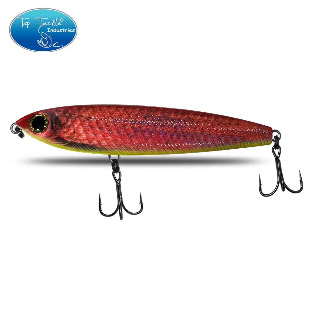 TOP TACKLE INDUSTRIES Topwater Surface Pencil Fishing Lures 125mm 30g Swimbaits Floating Artificial Hard Baits Fishing Lure