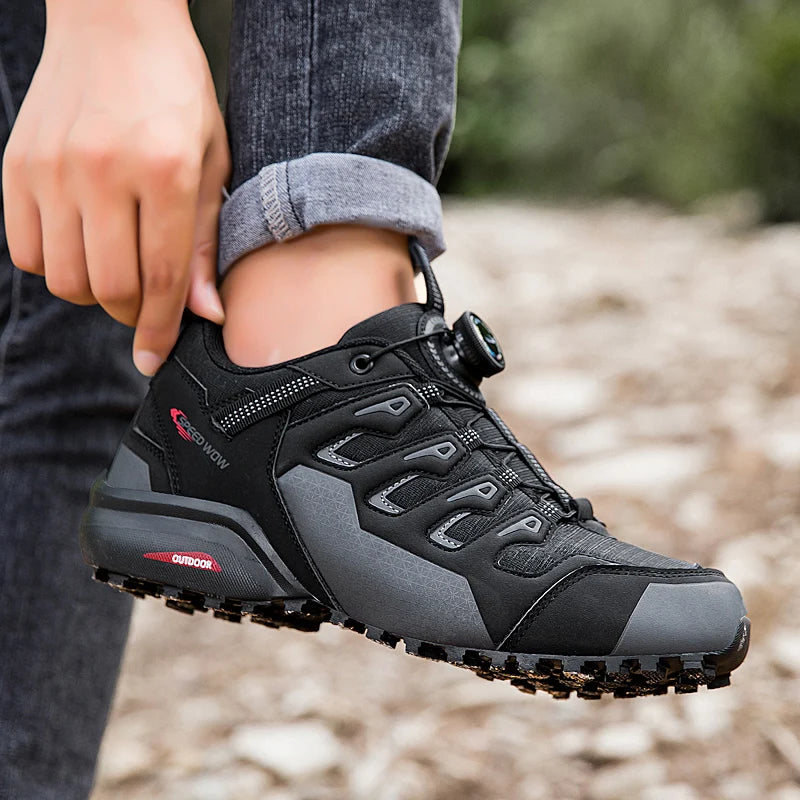 Men's Fashion Hiking Boots All-Season Wear Slip-Resistant, Comfortable, Durable Ideal for Outdoor Hiking and Mountain Climbing