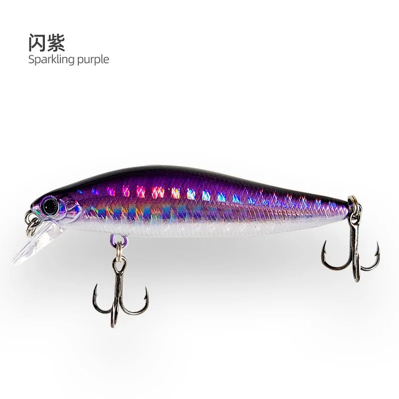 New Fishing Lure 4g 7g 10g MINNOW Bass Pike Artificial Hard Bait Sinking Crankbait Wobblers Quality Professional Depth1-1.5m