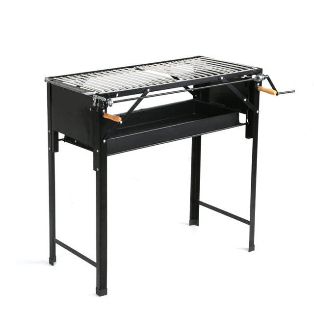 Portable Charcoal Grill Indoor Outdoor Family Events Party BBQ Grill Camping Picnic Trip