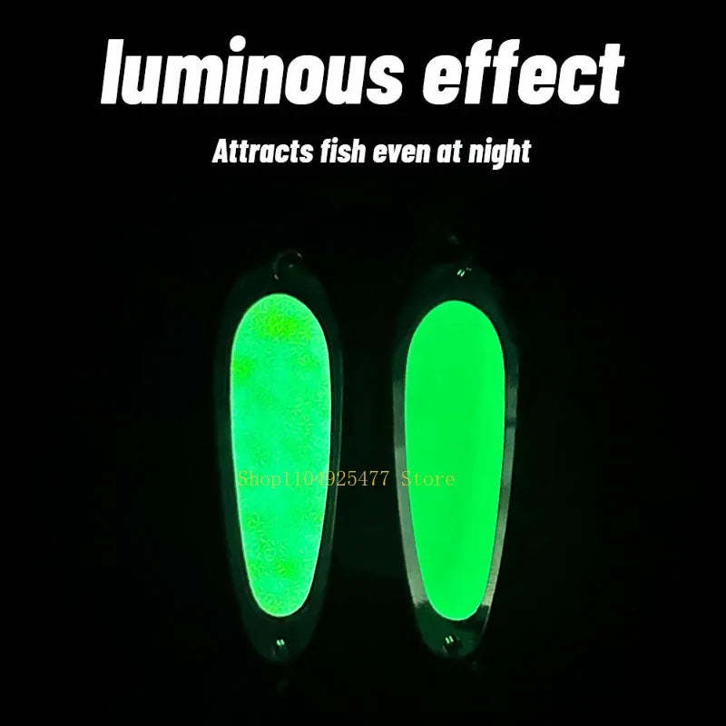 Trolling Fishing 4.5in112mm20g Diving Board Salmon Fishing Tackle Flasher Bait Lure Flasher Swim Bait Wobble Rotating Metal Tool