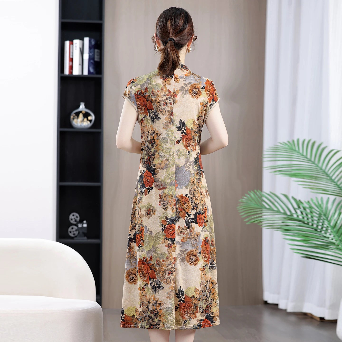 Fashion Clothes Vintage Dress for Women Clothing Streetwear Traditional Chinese Clothing Cheongsams Chinese Qipao Ethnic Style