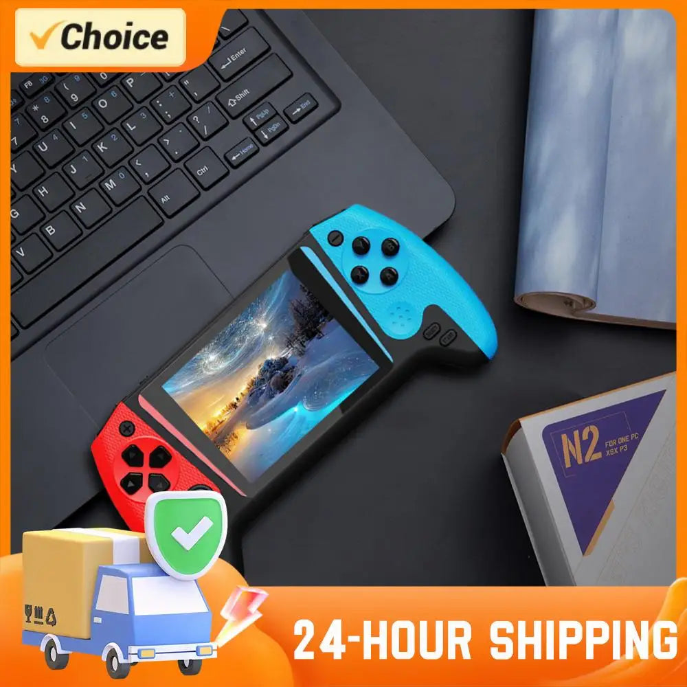 Retro Handheld Video Game Arcade Console 3.5inch LCD Screen Built-in 500 Games Portable Game Player TV Connect Nostalgic Console