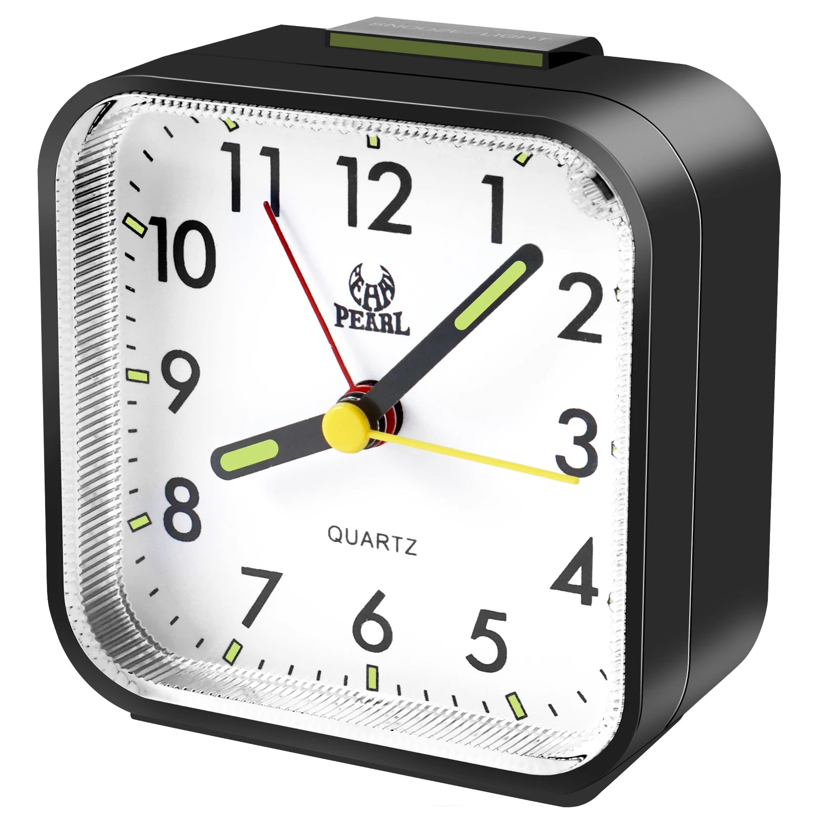 Silent Bedside Alarm Clock Retro Alarm Clock Classic Small Clock with Night Light Snooze Portable Desk Alarm for Childr Bedroom
