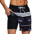 ESCATCH 2026 Summer New Style Mens Shorts 2 in1 Fitness Printing Traje De Baño Hombre Long Lining With Zipper Pockets Swimsuit