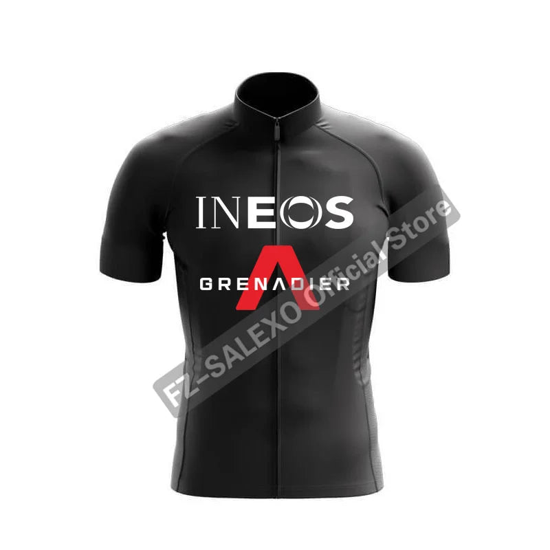 INEOS Cycling Set Men Summer Cycling Jerseys Set Short Sleeve Mountian Bike Clothing Racing Bicycle Clothes Ropa Ciclismo Hombre