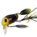 Crank Bait 8g 40mm Floating Minnow Fishing Lure Pesca Wobbler Rotating Sequins Stream Freshwater Bass Pike Trout Perch Hard Bait