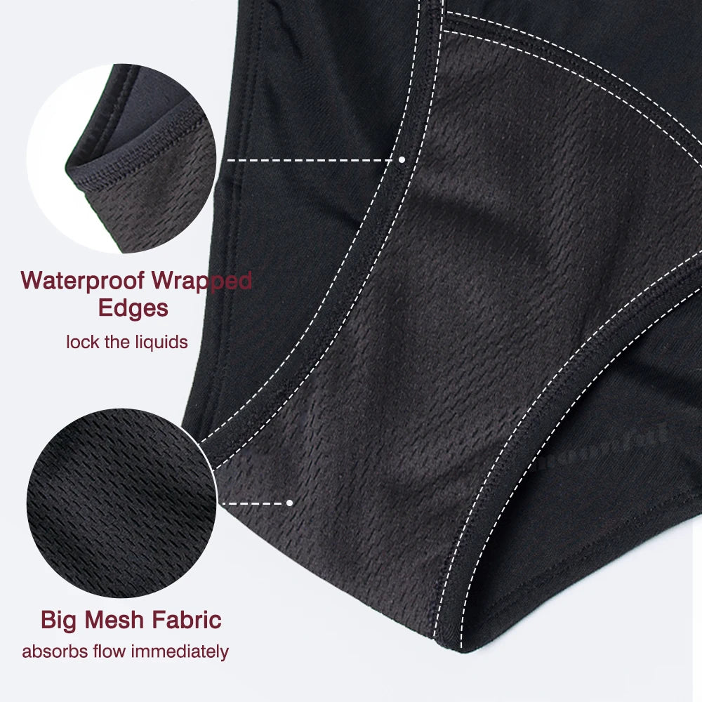 Menstrual Swimsuit for Pool Girl Menstruation Swimwear Teen Bathing Suit Period Swimwear Woman Menstrual Panties for Swimming