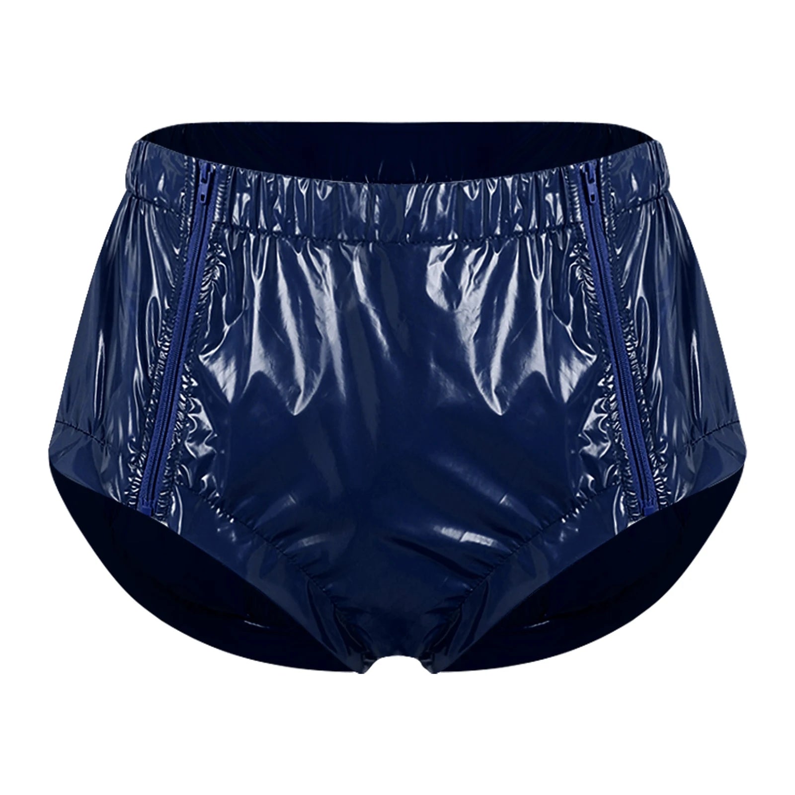 Mens Adaptive Underwear Waterproof Diaper Cover Front Pressing Buttons Anti-leak Briefs Bottoms for Elderly Special Needs