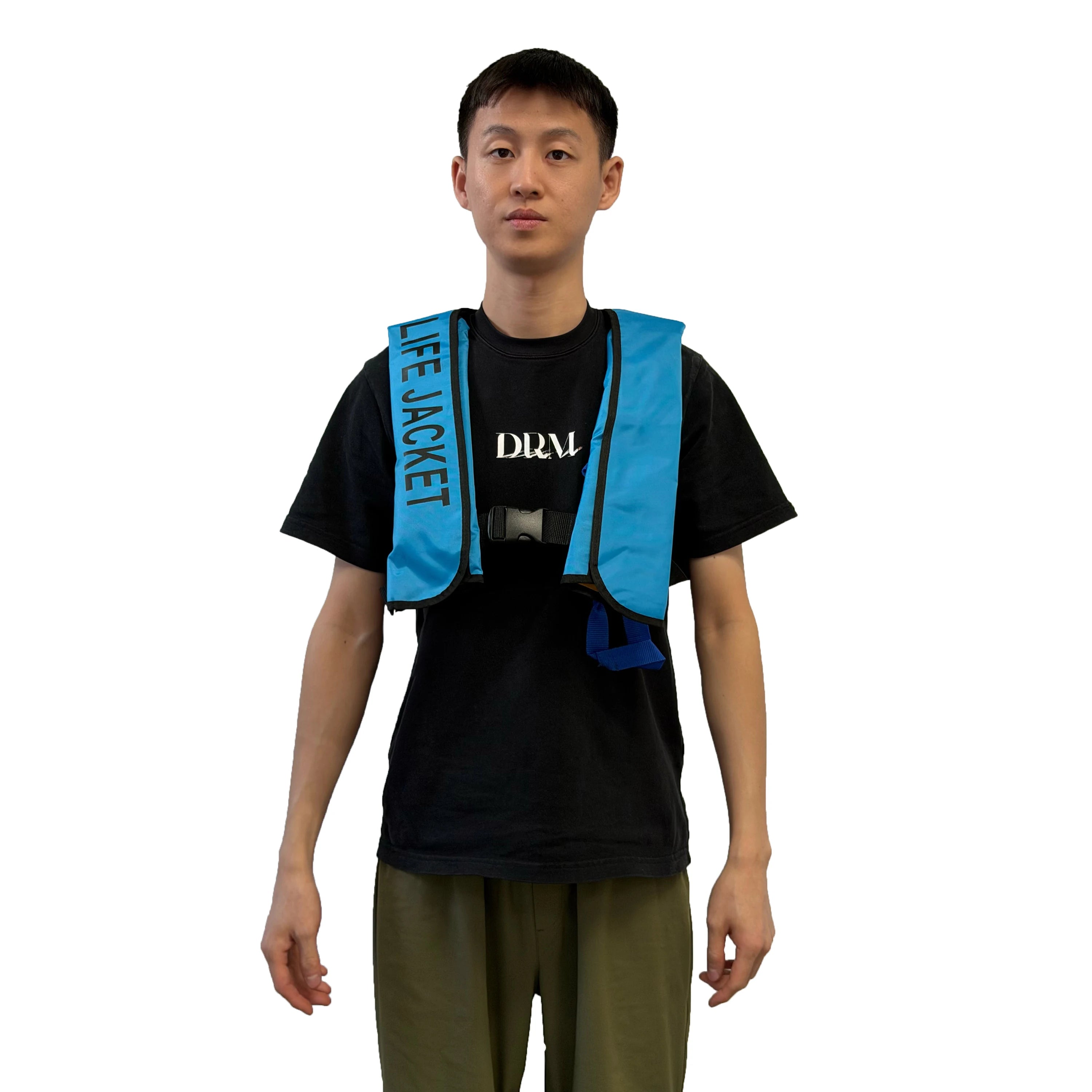 Professional Fishing Vest Self Inflatable Life Jacket Manual Vest Adult 150N Auto Water Sports Rafting Boating Accessories ﻿