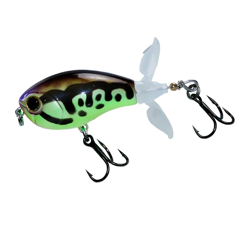 Topwater Pencil Spinner Baits, Fishing Lure, Crank Bass, Crankbait Surface, Artificial Hard Baits, Buzzbait Fishing, 7.7g, 11.2g