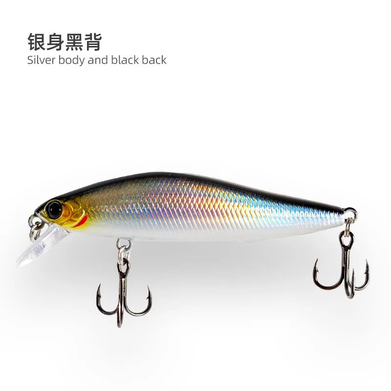 New Fishing Lure 4g 7g 10g MINNOW Bass Pike Artificial Hard Bait Sinking Crankbait Wobblers Quality Professional Depth1-1.5m
