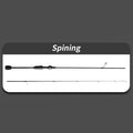 Mavllos Assault Bass Spinning Fishing Rod Lure 0.5-8g Line 1-7lbs Fast Action Light Carbon Solid Tip Snapper Fishing Casting Rod