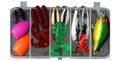 Fishing Lures Set for Freshwater & Saltwater Hard Artificial Wobblers Metal Jig Spoons Soft Silicone Bait Tackle Accessory Kit