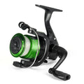 DNDYUJU Spinning Fishing Reel 5.2:1 Wheel Plastics Including Fishing Line Wheel Vessel Bait Casting Flying