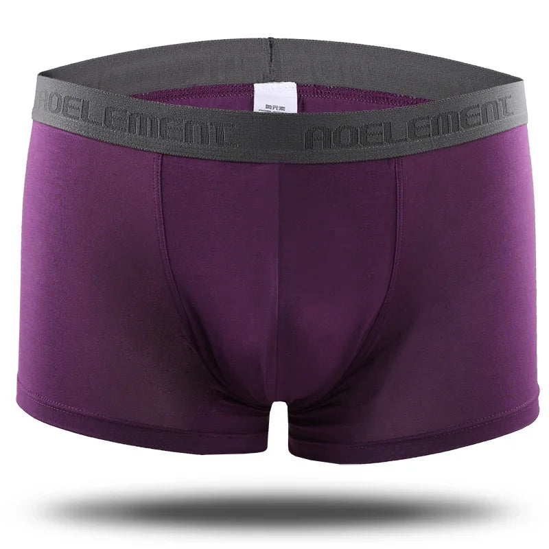 Men's Underpants: Mid-thigh Flat-Cut Pants with Sweat Absorption - Men's Breathable and Sexy Four-Side Bottom Pants Head