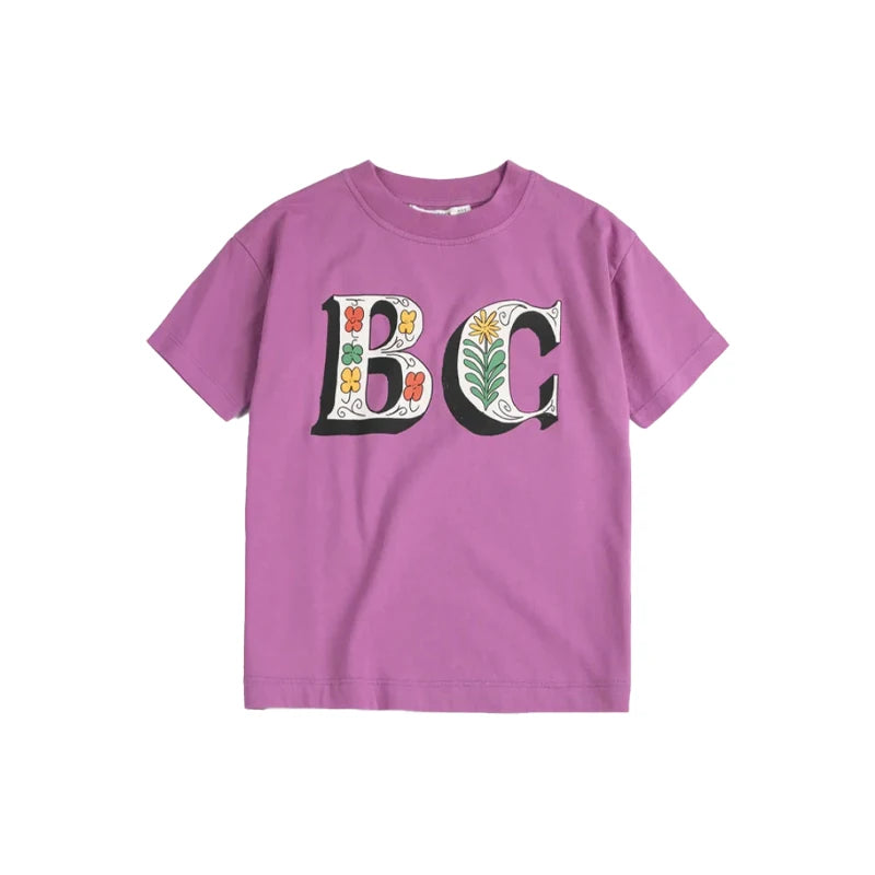 Summer 2026 New Kids T-shirt Shorts Set  Korean Boy Girl Letter Printed T-shirt Children's Casual Cute Short Sleeves Kids Tops