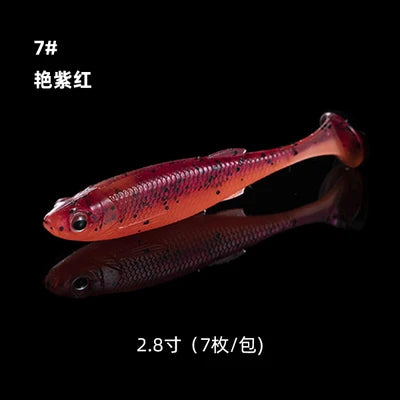 Fishant Flying Ant [Submerged Small Real Fish/Floating Fat Real Fish] 2-2.5 - 2.8-3 inch Lure T-tail