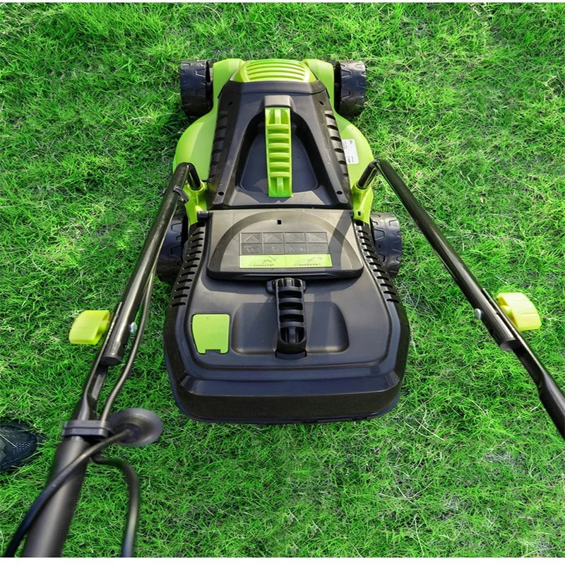 1600W Powerful Electric Lawn Mower, Weeding Machine, Hand Push Electric Household Weeding Machine, Lawn Mower