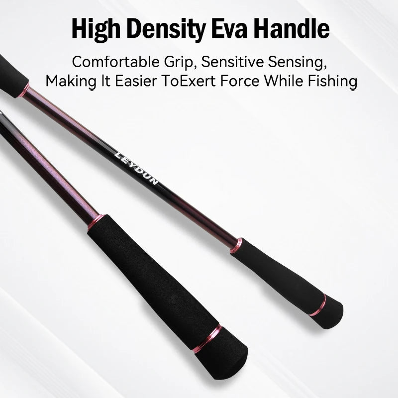 LEYDUN Franky Red Sea Bream Tyraba Fishing Rods 1.86m Super Light Full Solid Tip seawater Casting Rod Boat Seabream Fishing Rod