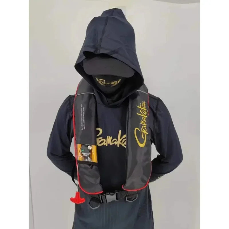 New Brand Men Inflatable Life Jacket Fishing Vest Buoyancy Suit Automatic Inflatable Waist Belt Without Gas Cylinder