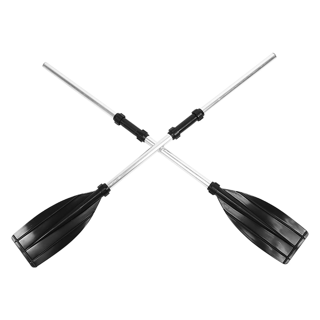 Canoe Paddles Marine Oar 125cm/49.2in Detachable Afloat Oars Aluminum Alloy Paddles Dual End Portable for Boat Kayak Raft Canoe