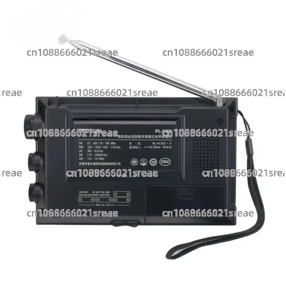 Stereo Radio Receiver Portable Speaker PL680 New Tecsun PL-680 Radio FM Digital Tuning Full-Band FM/MW/SBB/PLL SYNTHESIZED