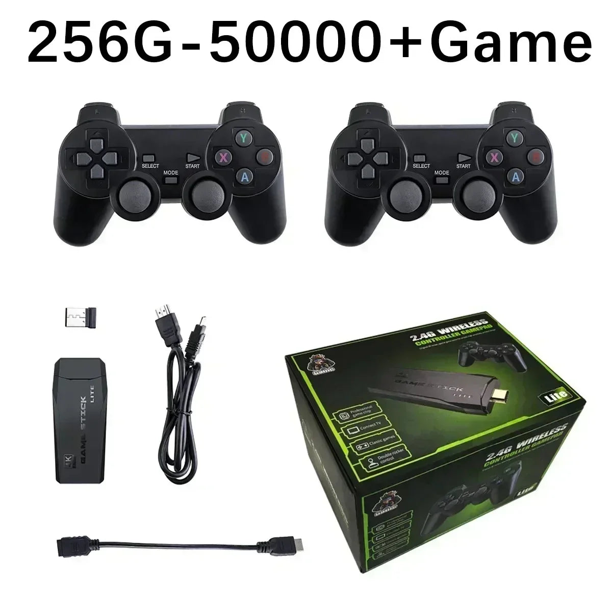New stylish adult and child M8 home TV game console, 520 games, USB wireless dual P, 2.4G high-definition HDMI