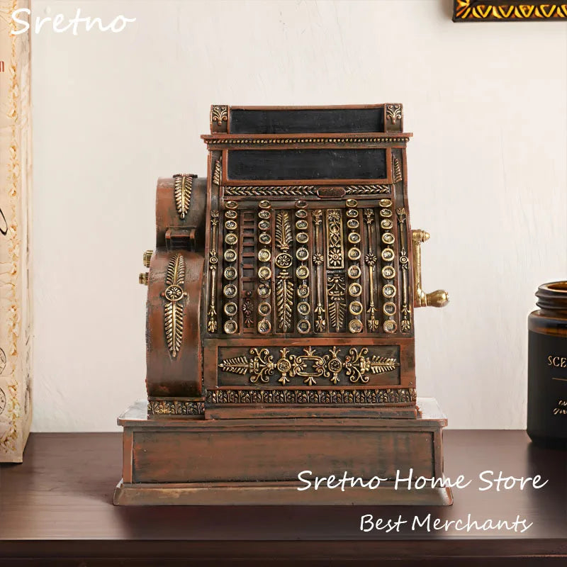 European Retro Desktop Ornaments American Home Furnishings Study Rooms Antique Shelves Bedrooms Living Rooms Decorative Crafts