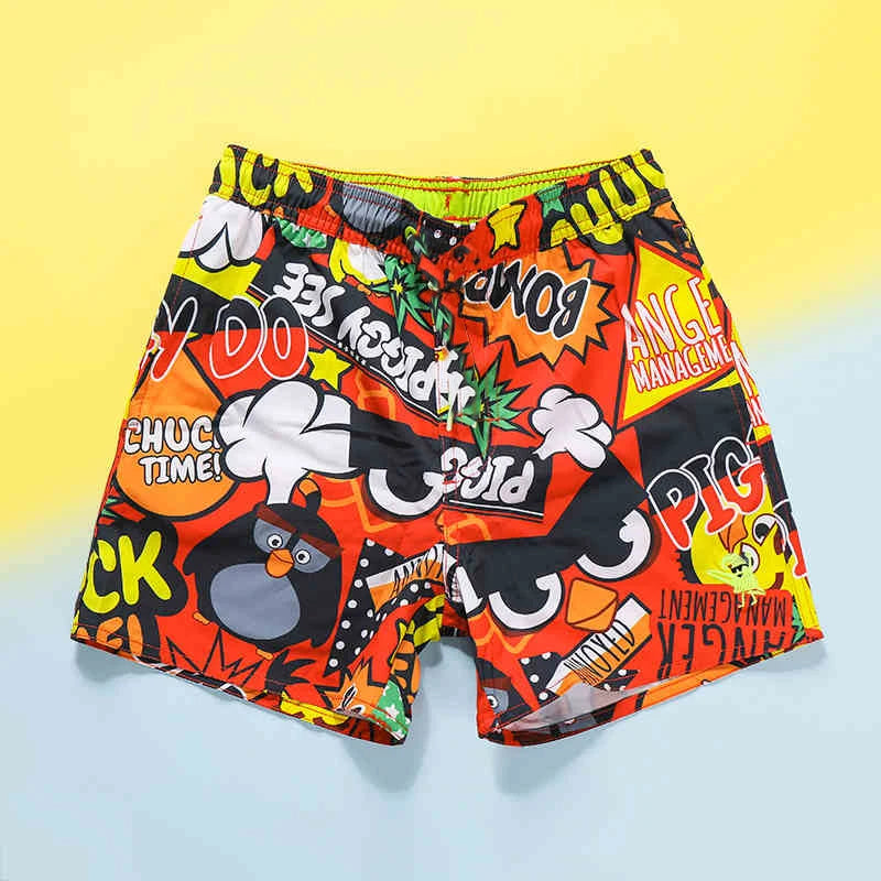 Kids Swim Trunks For Summer Outdoor Diving Beach Shorts For Boys And Girls, Comfortable And Casual Family Beach Shorts
