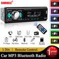 Car 1 din Radio Audio Stereo MP3 Player Bluetooth Multimedia Digital Stereos For Car Universal Colorful With Aux Input USB