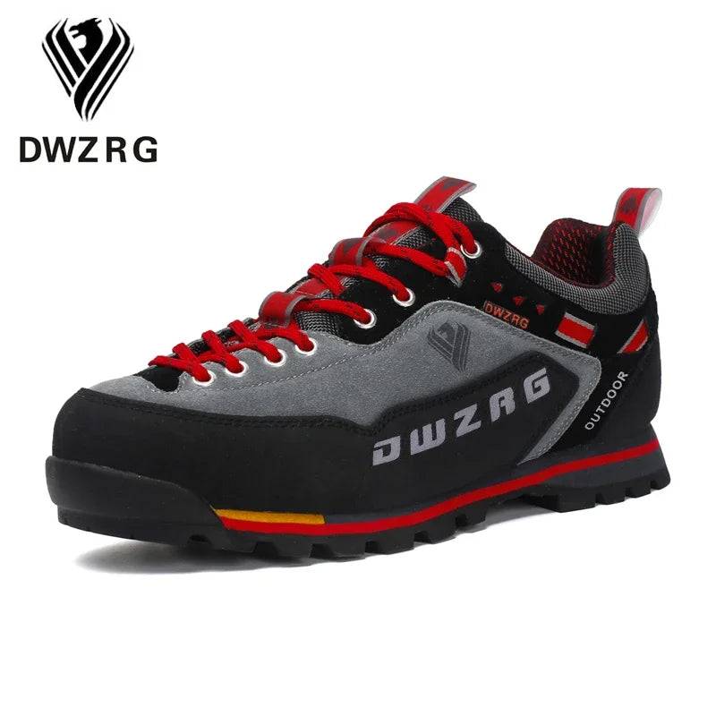 Waterproof Hiking Outdoor Trekking Boots Men Winter Mountain Climbing Mountaineering Camping Shoes Fashion Casual Snow Boots